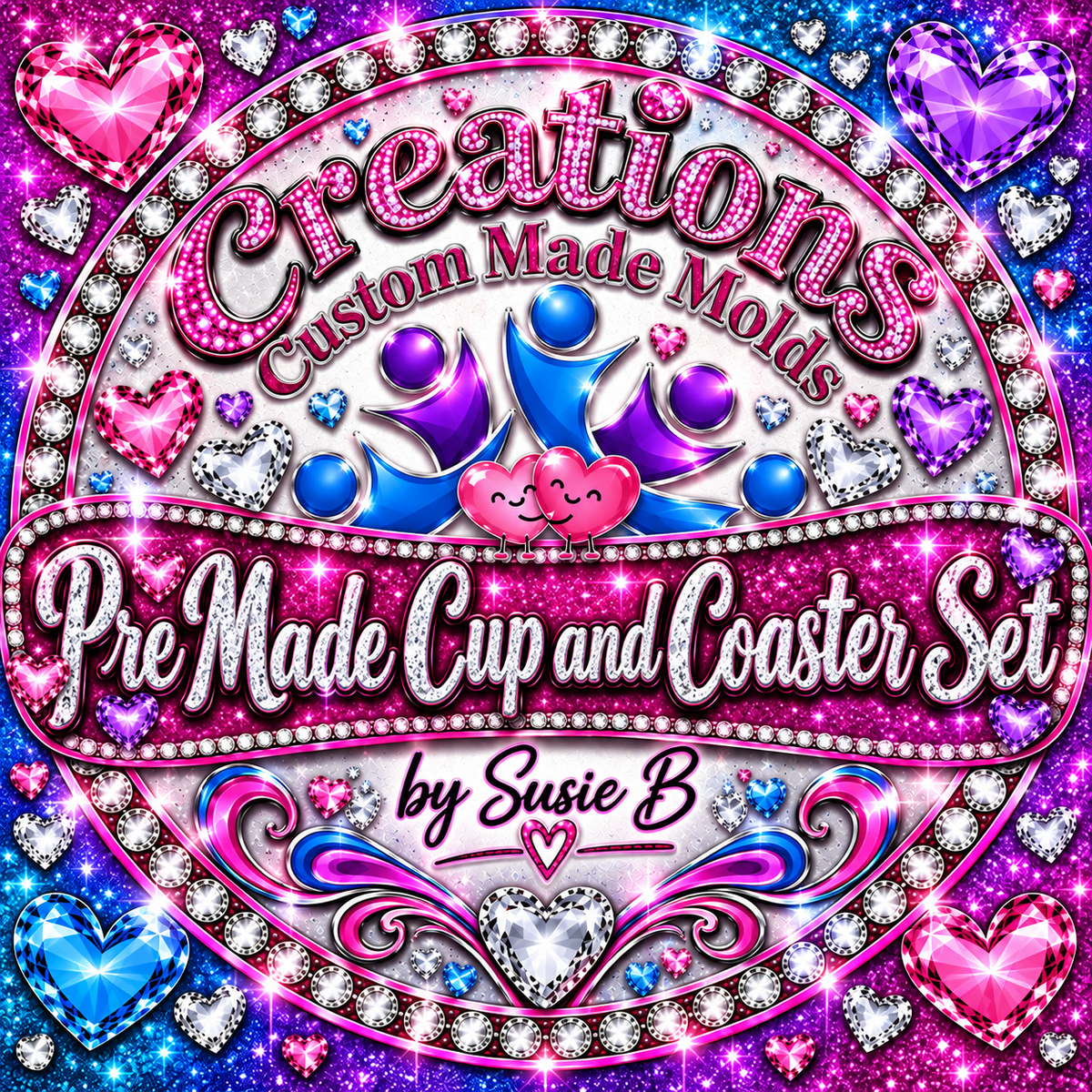 Pre-Made Cup and Coaster Sets