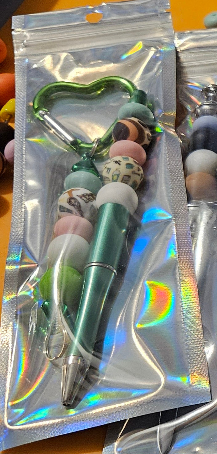 Beaded key chain or bookmark