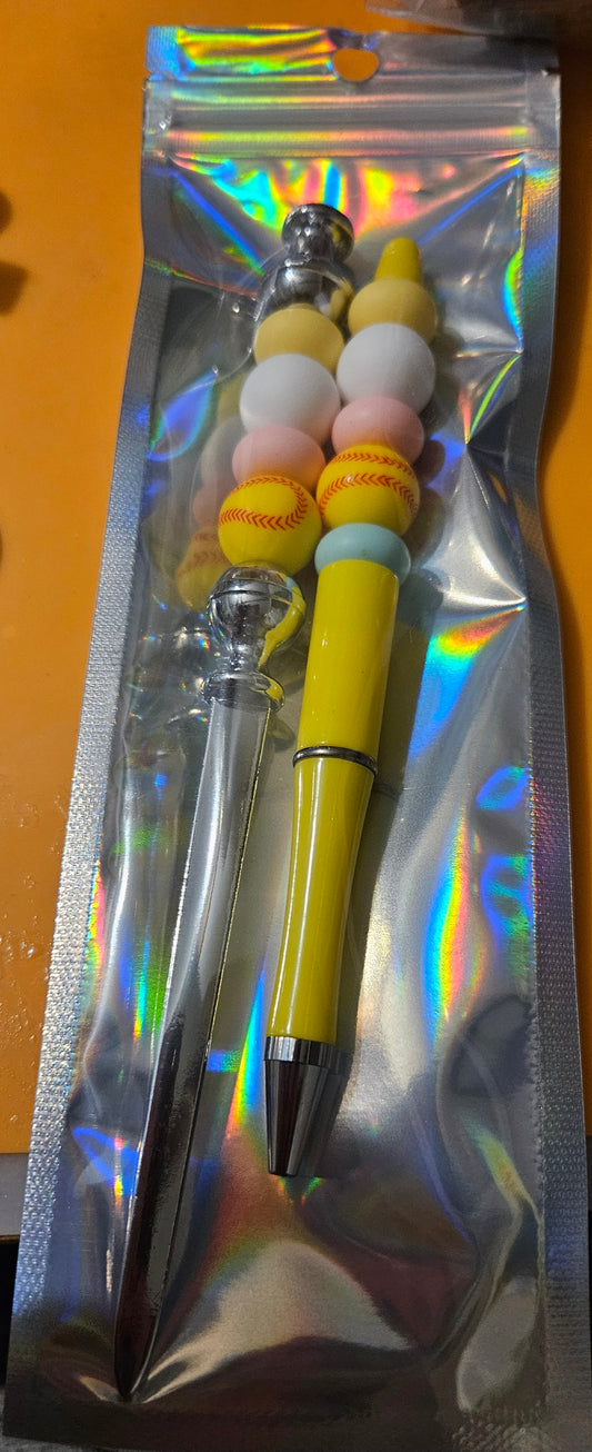 beaded letter opener