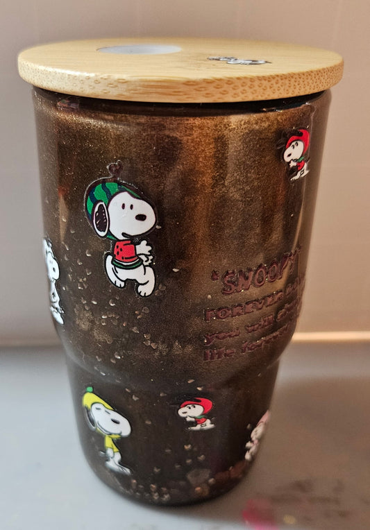 Snoopy 3oz Snowglobe Glass