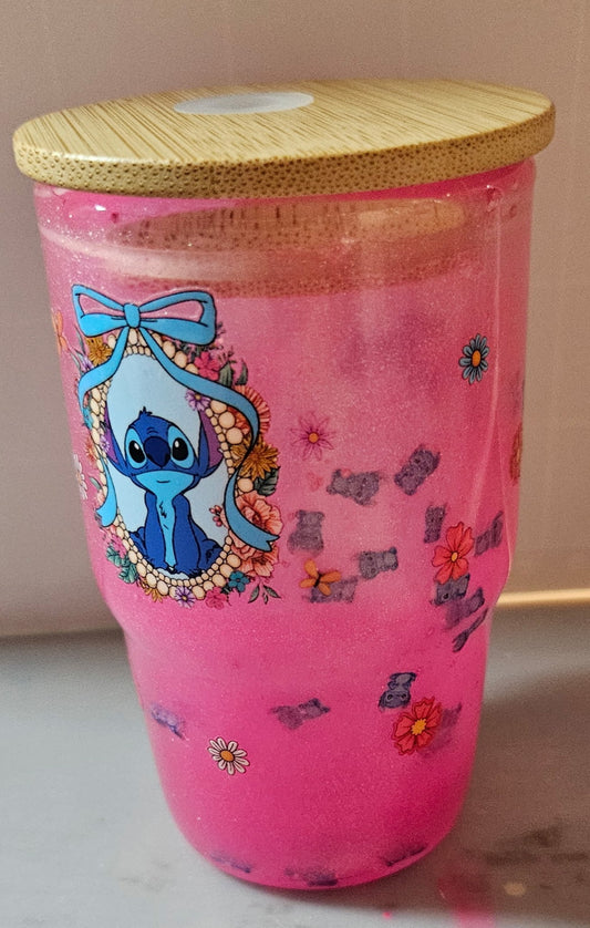 Stitch 3oz Snowglobes Glass